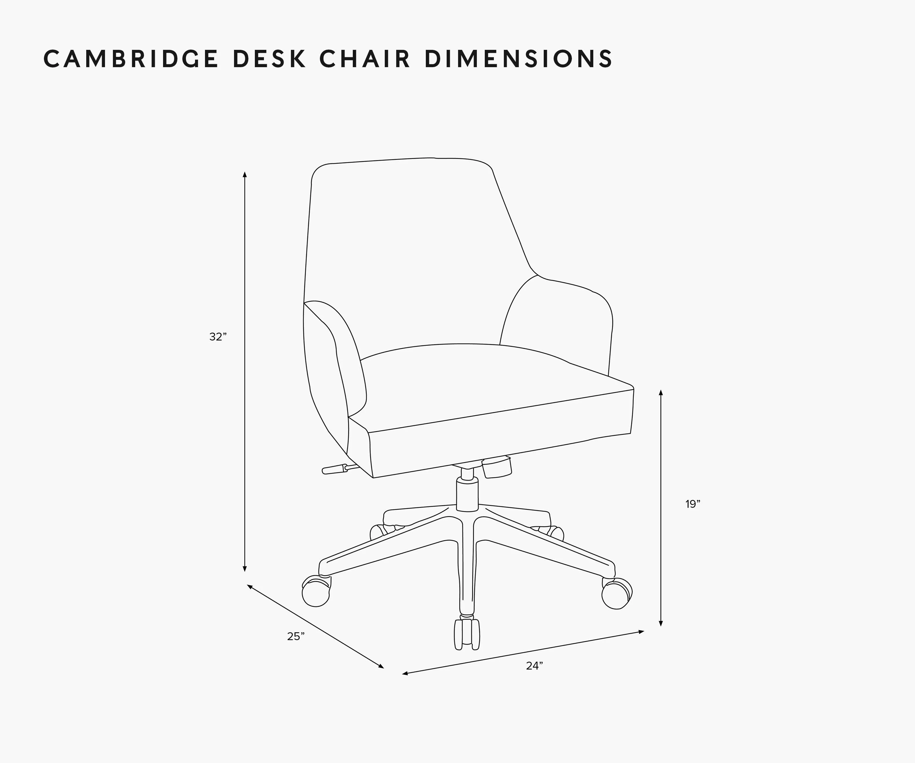 Cambridge Desk Chair - Hawthorne - Image 10