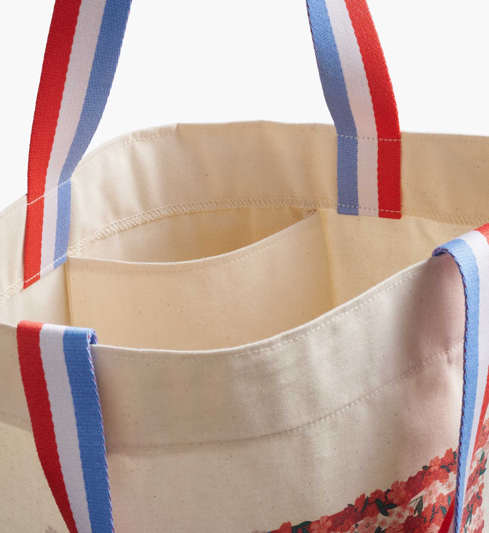 East West Canvas Tote Bag - Americana - Image 4