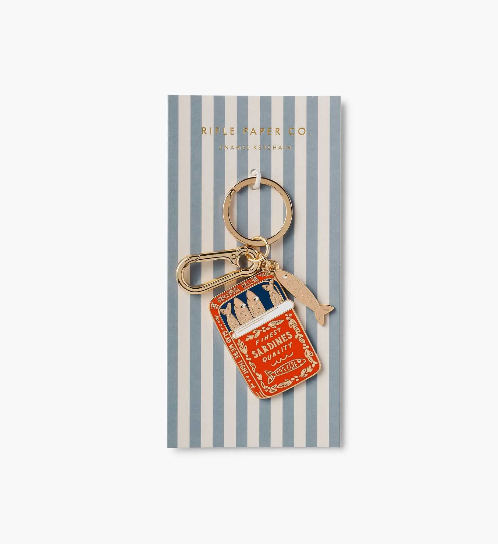 Enamel Keychain - Sardines - Image 4