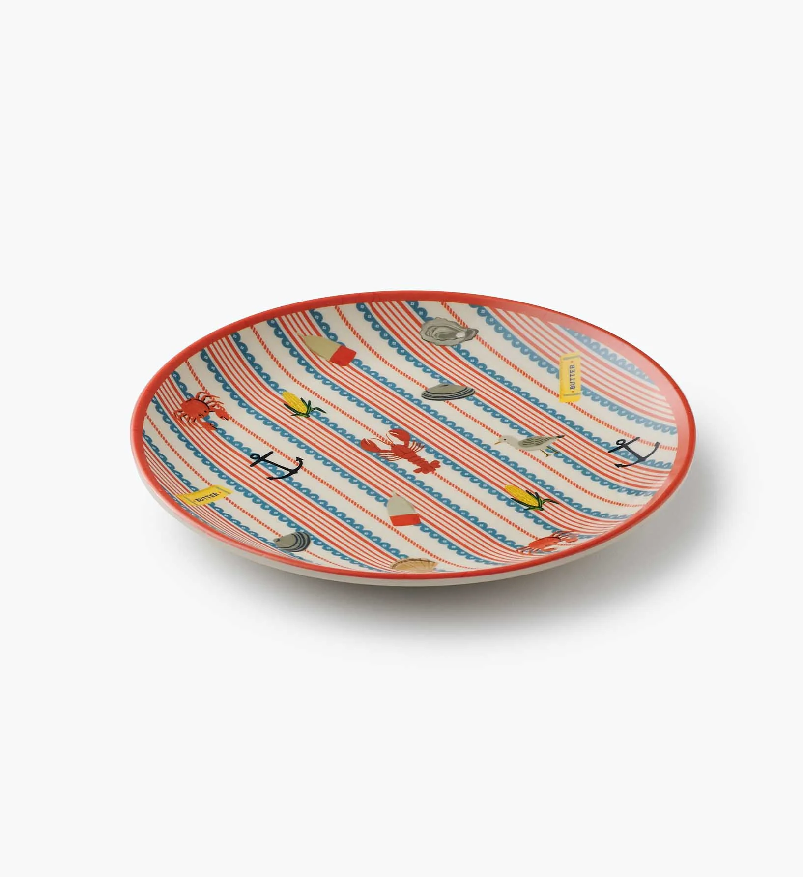 Melamine Assorted Dessert Plates - Seaside - Image 13