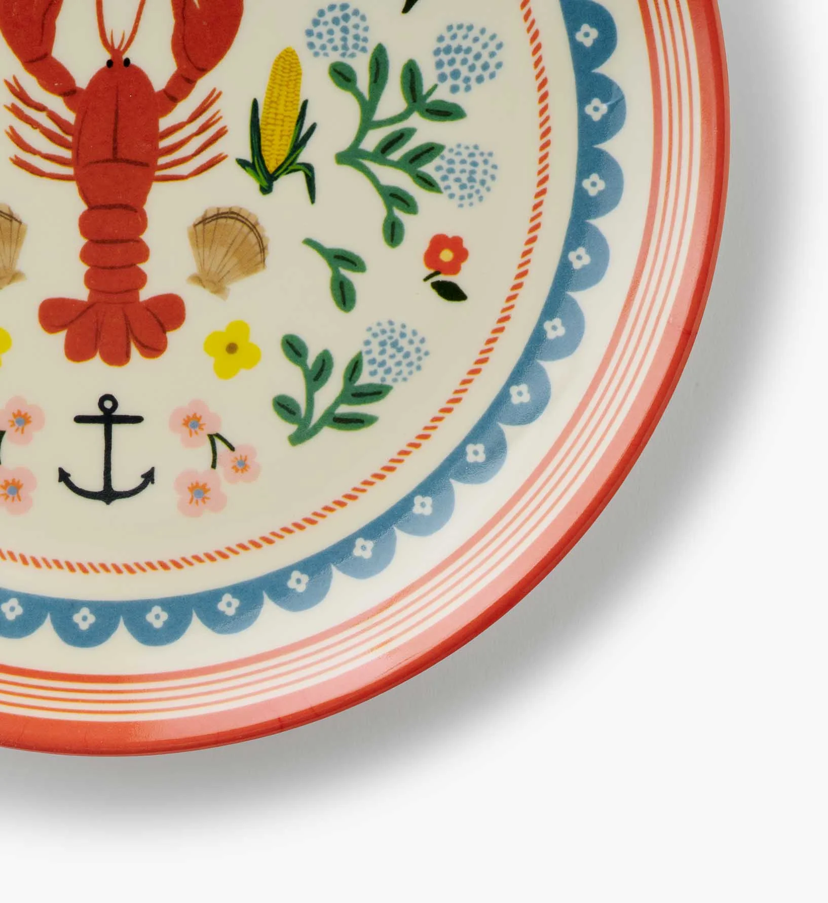 Melamine Assorted Dessert Plates - Seaside - Image 9