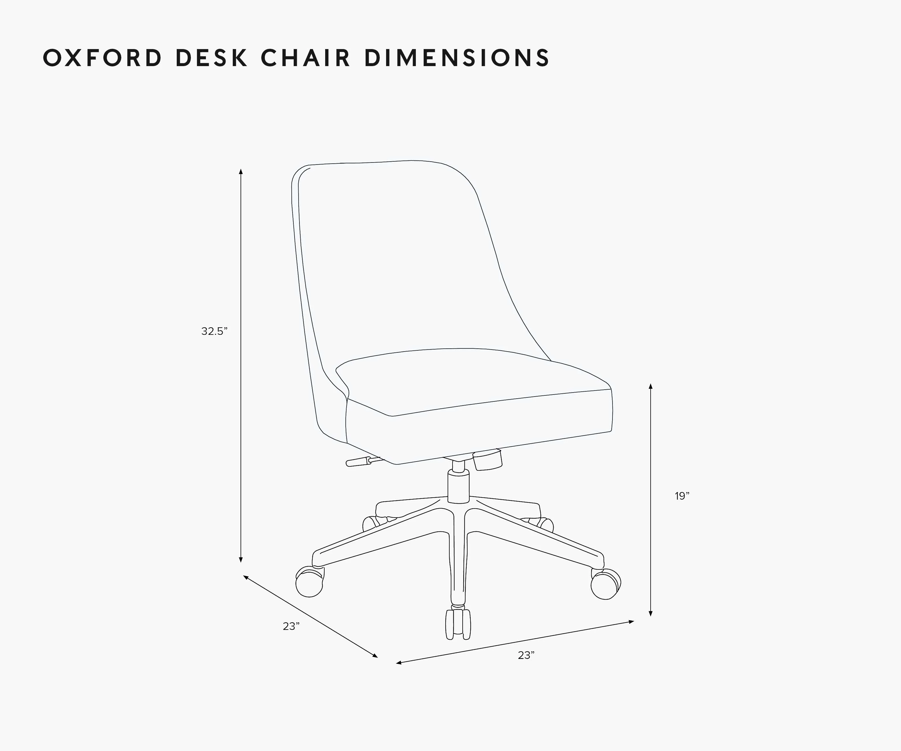 Oxford Desk Chair - Willowberry - Image 7