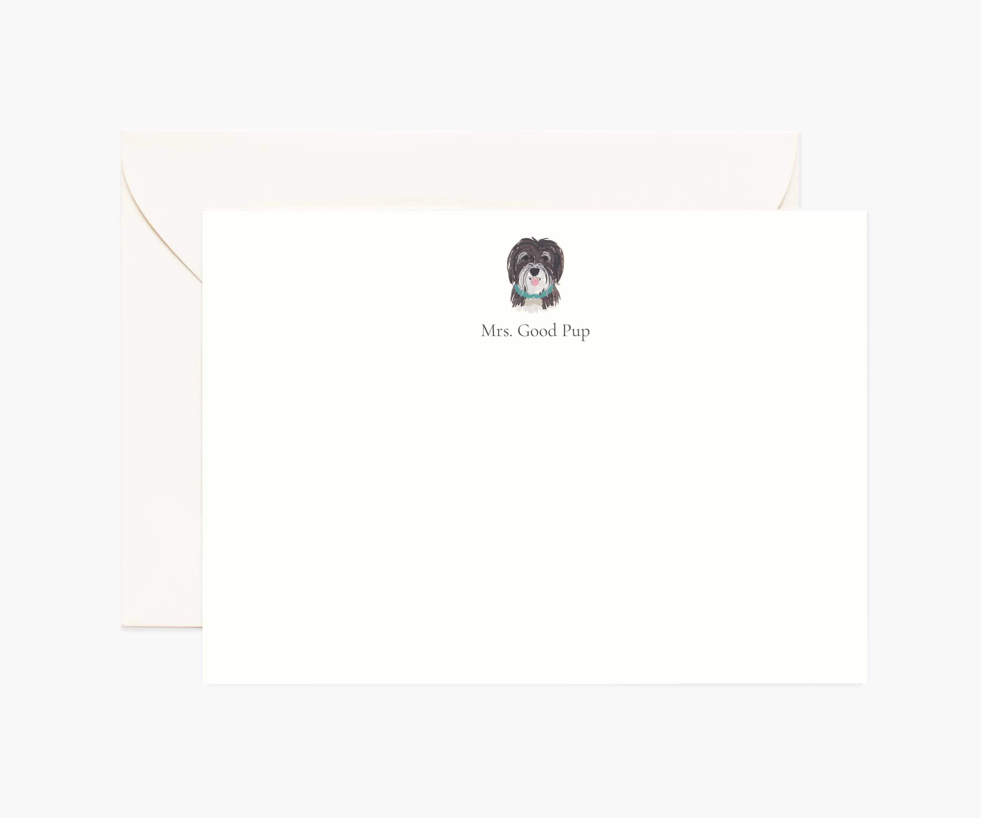 Pets Personalized Stationery - Dog 7